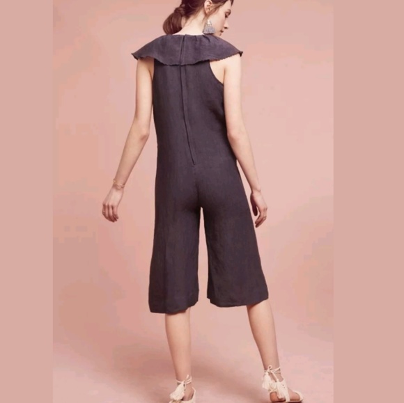 ANTHROPOLOGIE Maria Stanley Jumpsuit Jumper Small - Picture 2 of 7